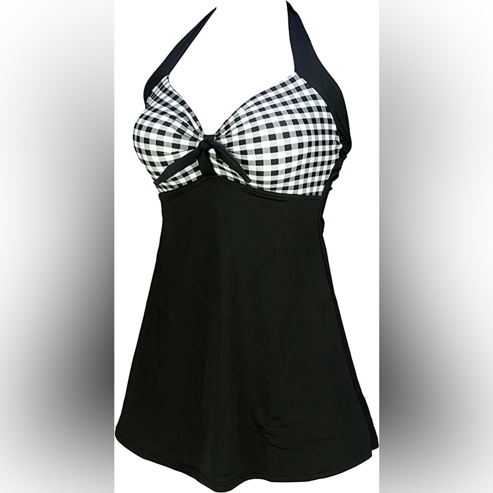 Coco ship vintage style swimming dress A-line bathing suits  size 22, RUNS SMALL